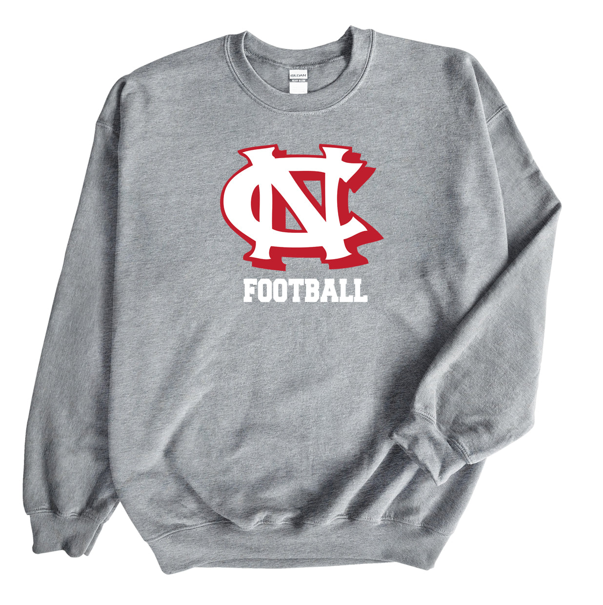 Newton Conover Football - Crewneck Sweatshirt