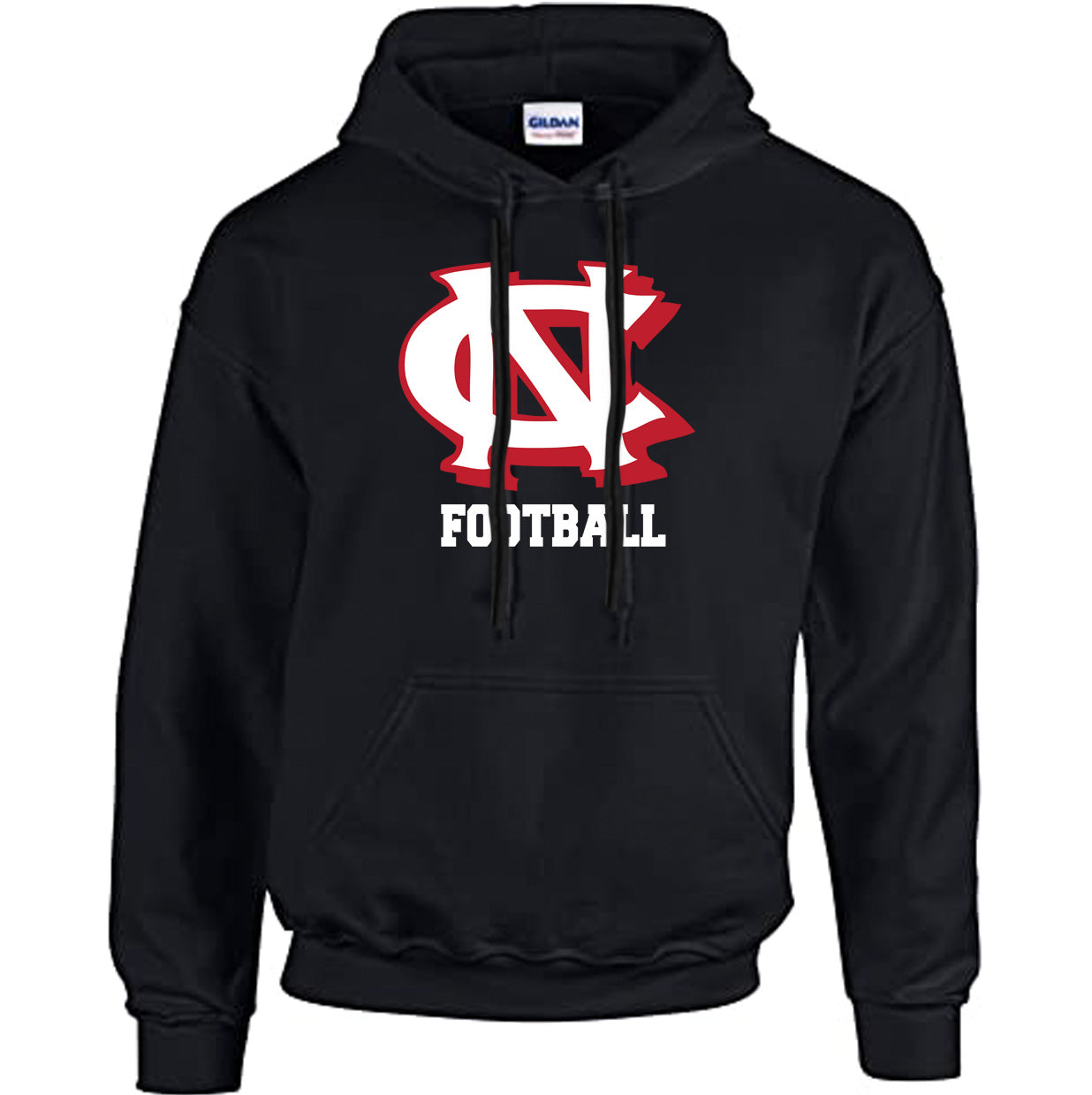 Newton Conover Football - Heavyweight Hoodie