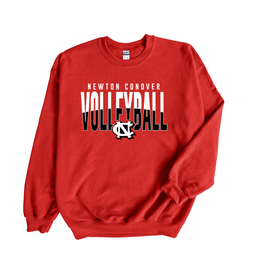 Newton Conover Volleyball - Crewneck Sweatshirt