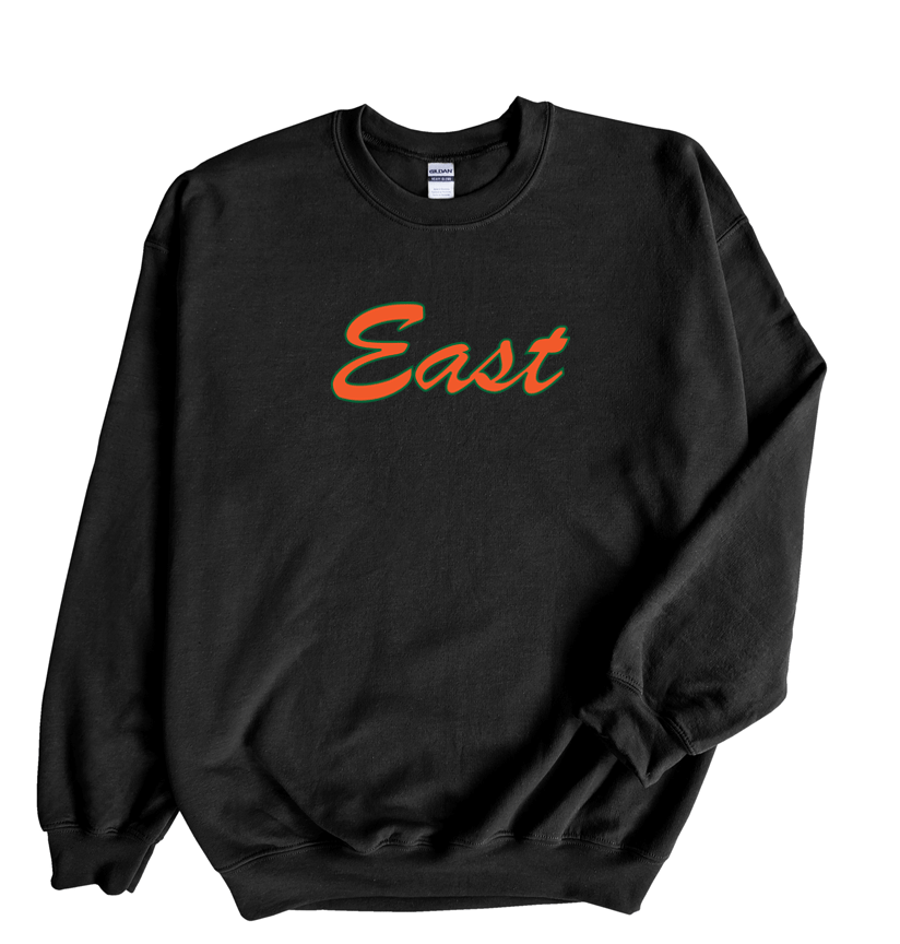 East Lincoln Cursive - Crewneck Sweatshirt