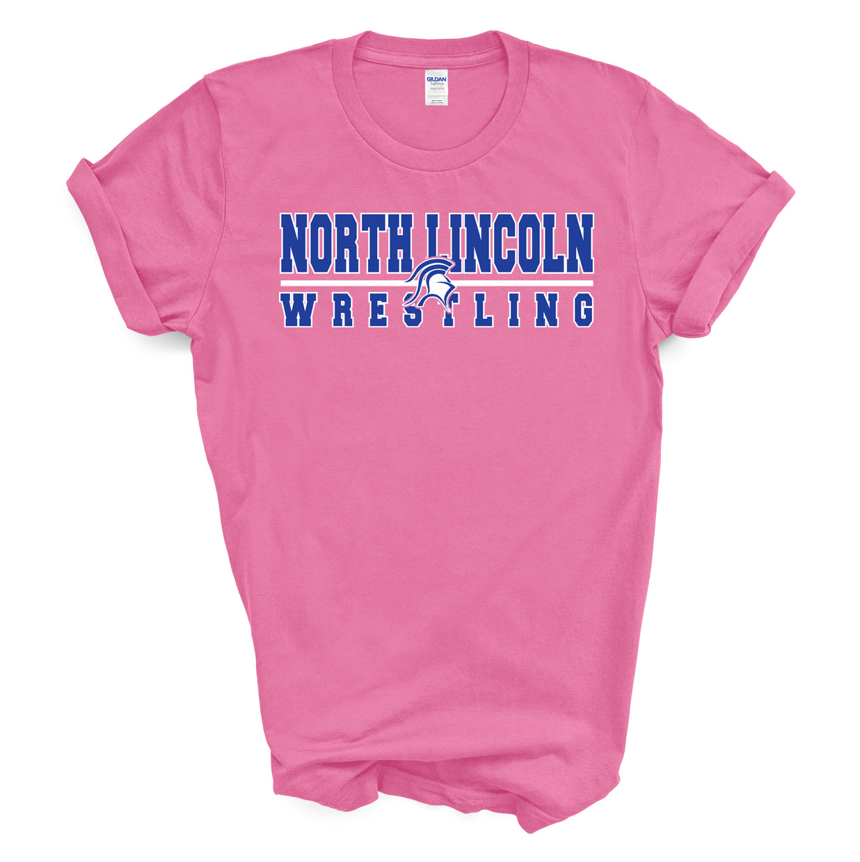 North Lincoln Wrestling - PERSONALIZED Short Sleeve Tee