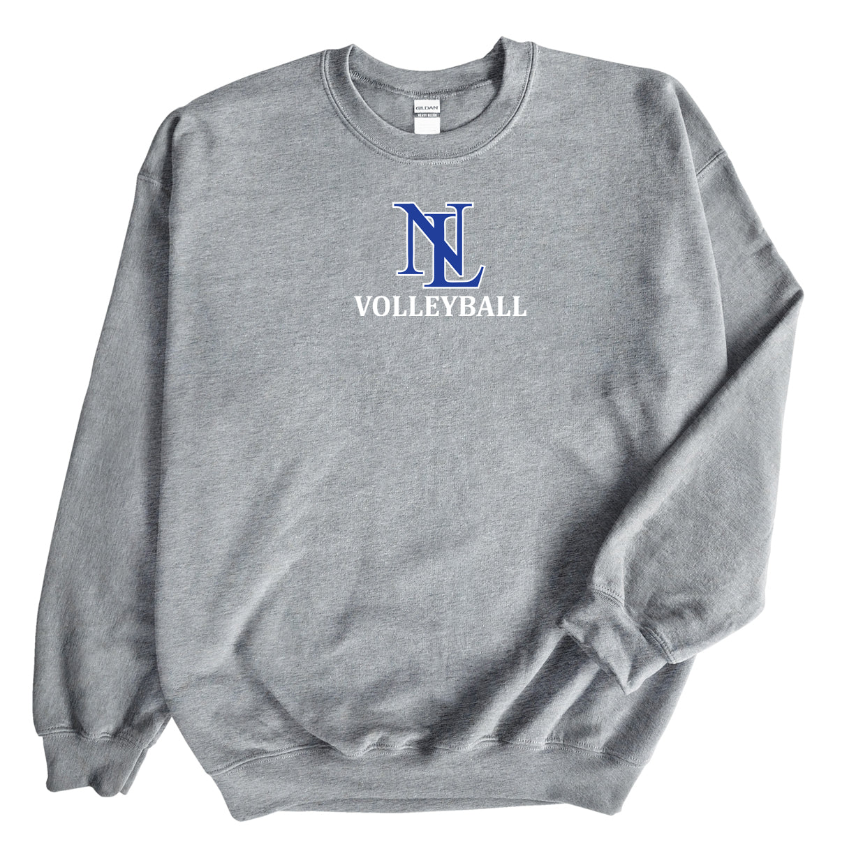 North Lincoln Volleyball Logo - Crewneck Sweatshirt