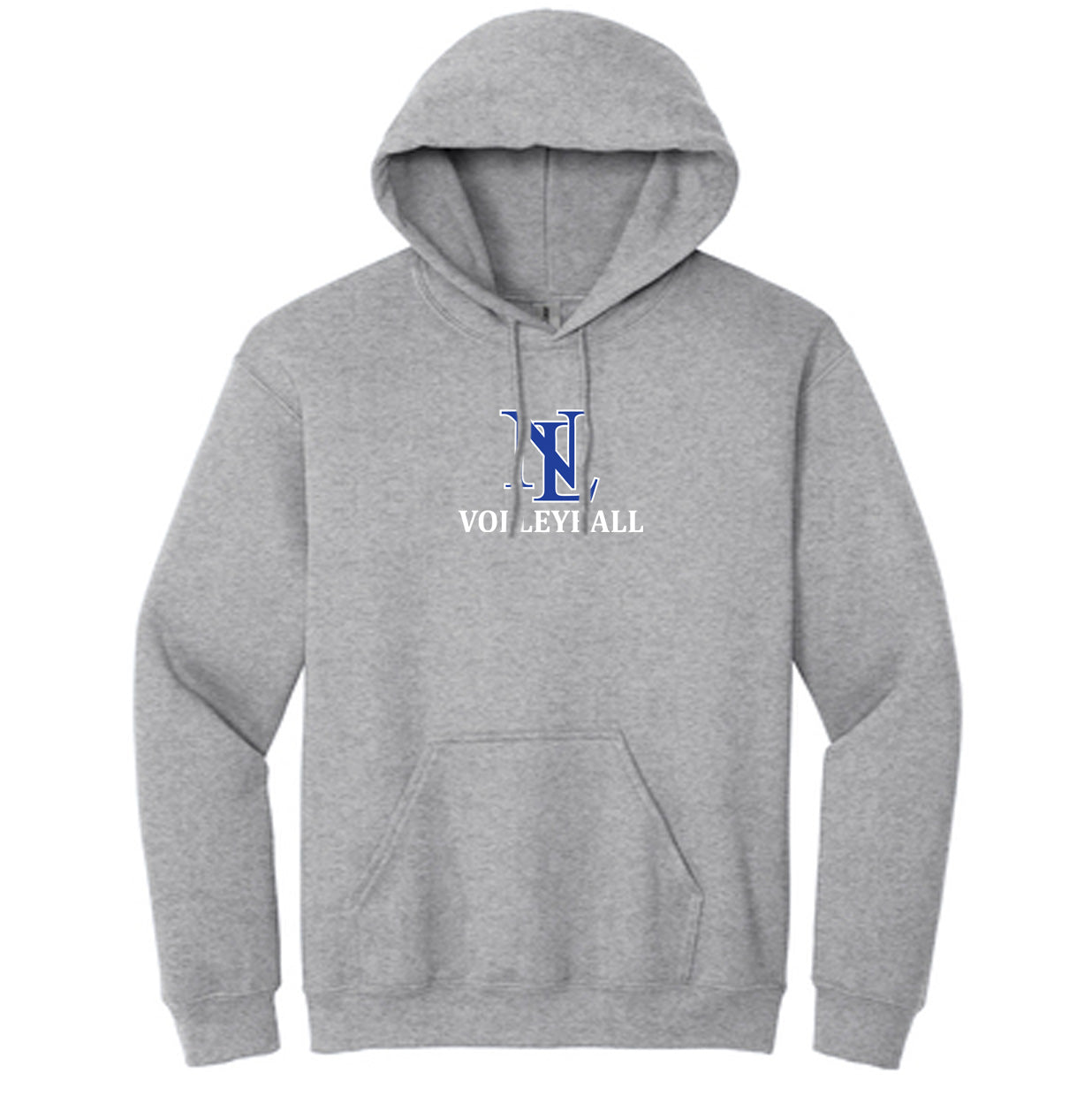 North Lincoln Volleyball Logo - Heavyweight Hoodie