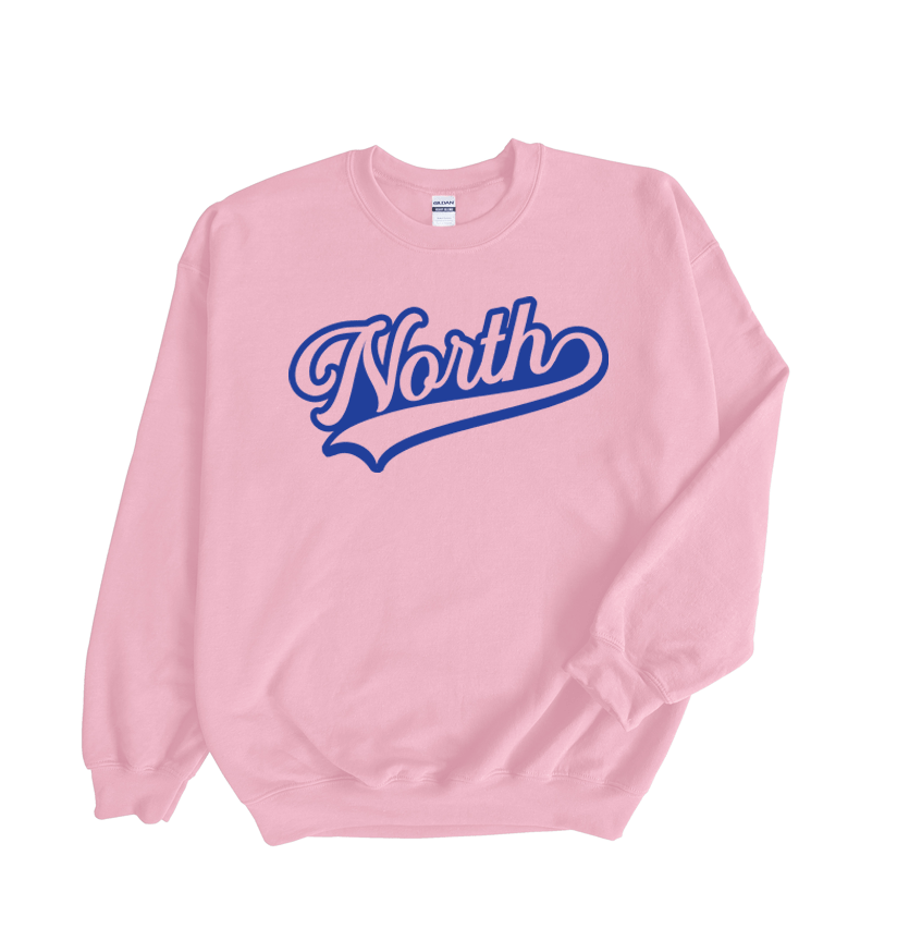 North Cursive - Crewneck Sweatshirt