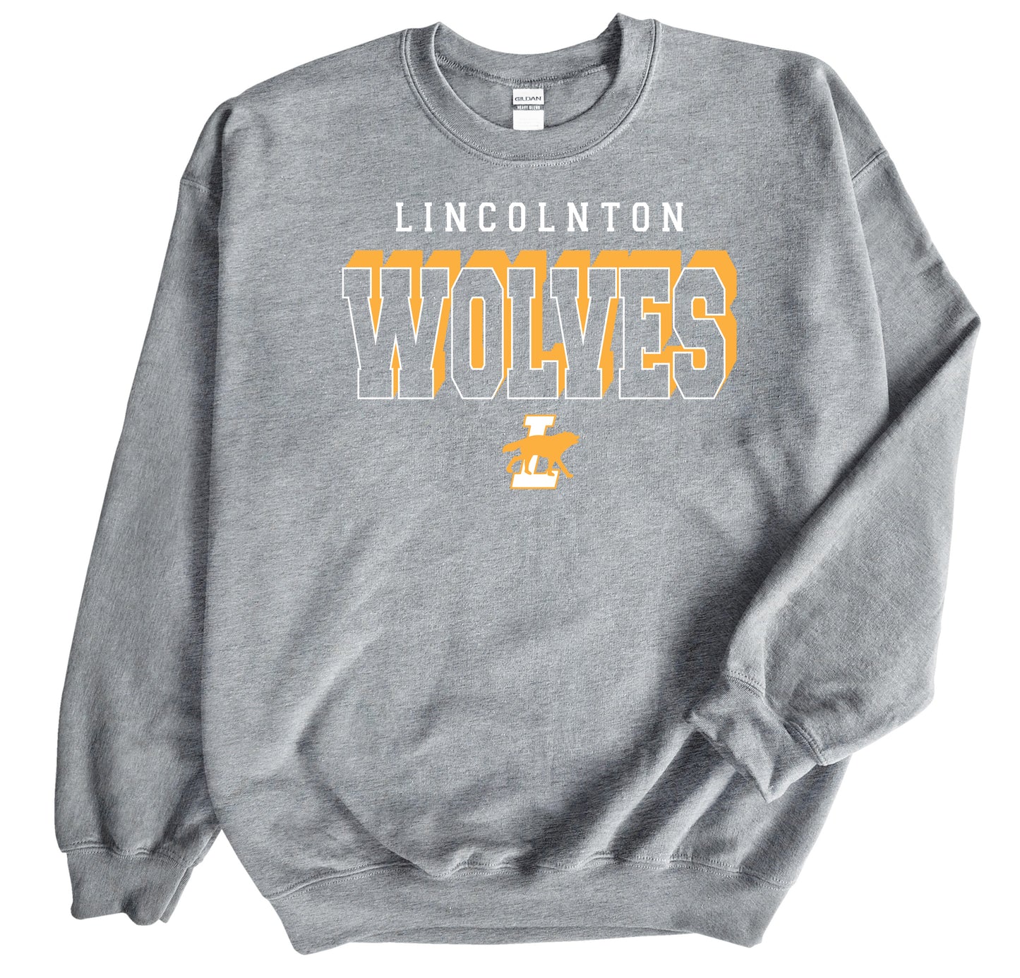Lincolnton Outline - Crewneck Sweatshirt
