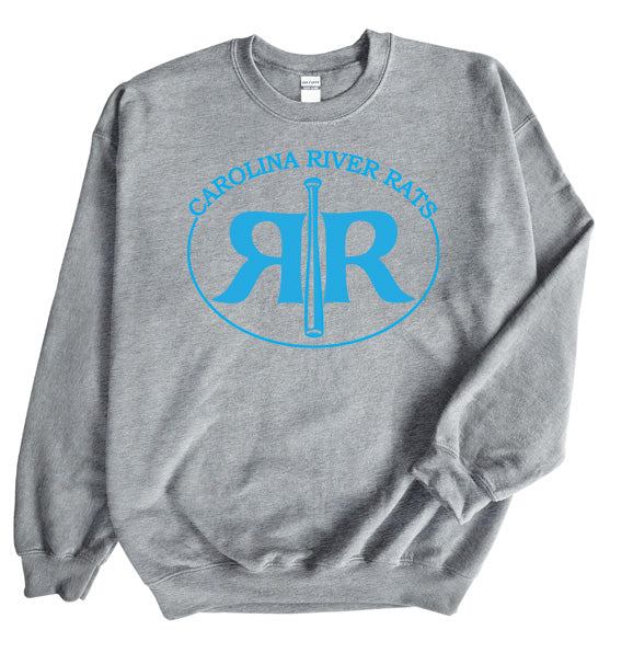 Carolina River Rats Oval - Crewneck Sweatshirt