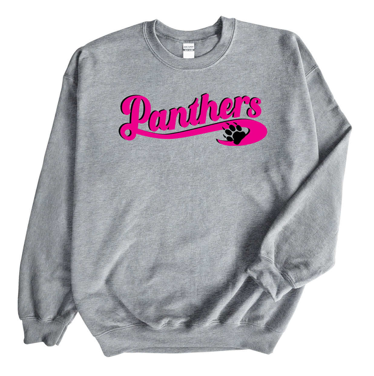 Pink Panther Paw - YOUTH Crewneck Sweatshirt