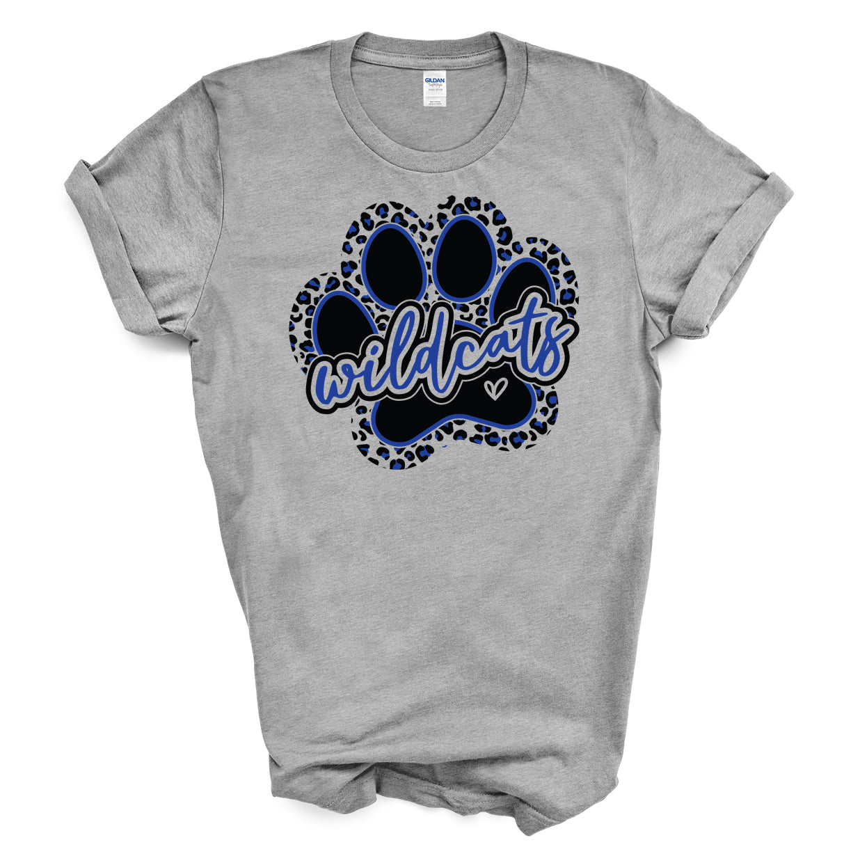 Maiden Middle Cheer Paw - Short Sleeve Tee