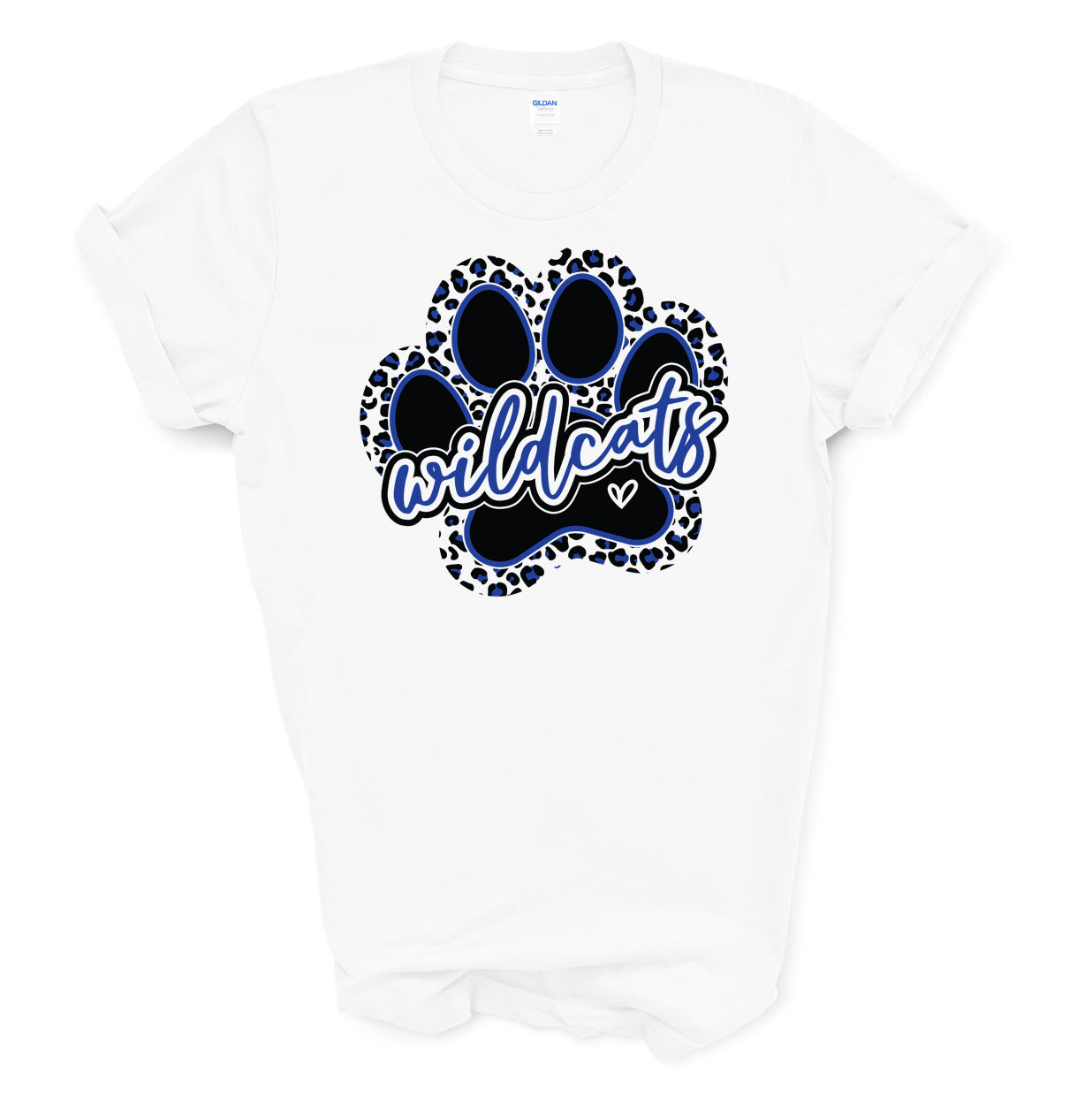 Maiden Middle Cheer Paw - Short Sleeve Tee