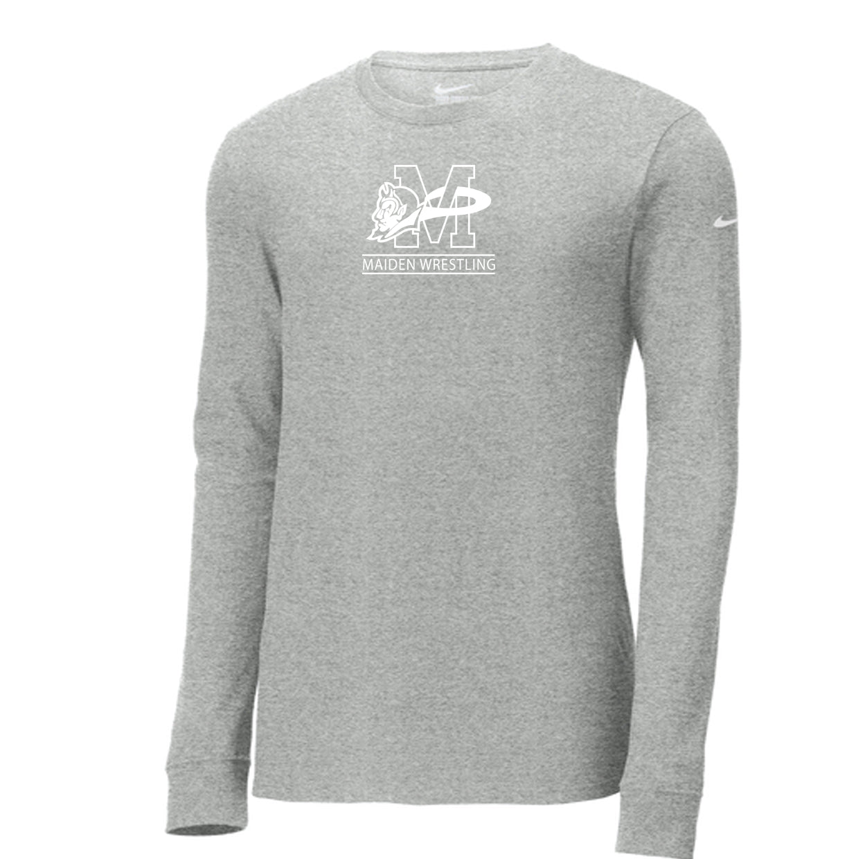 Maiden Wrestling - Nike Core Cotton Long Sleeve Tee