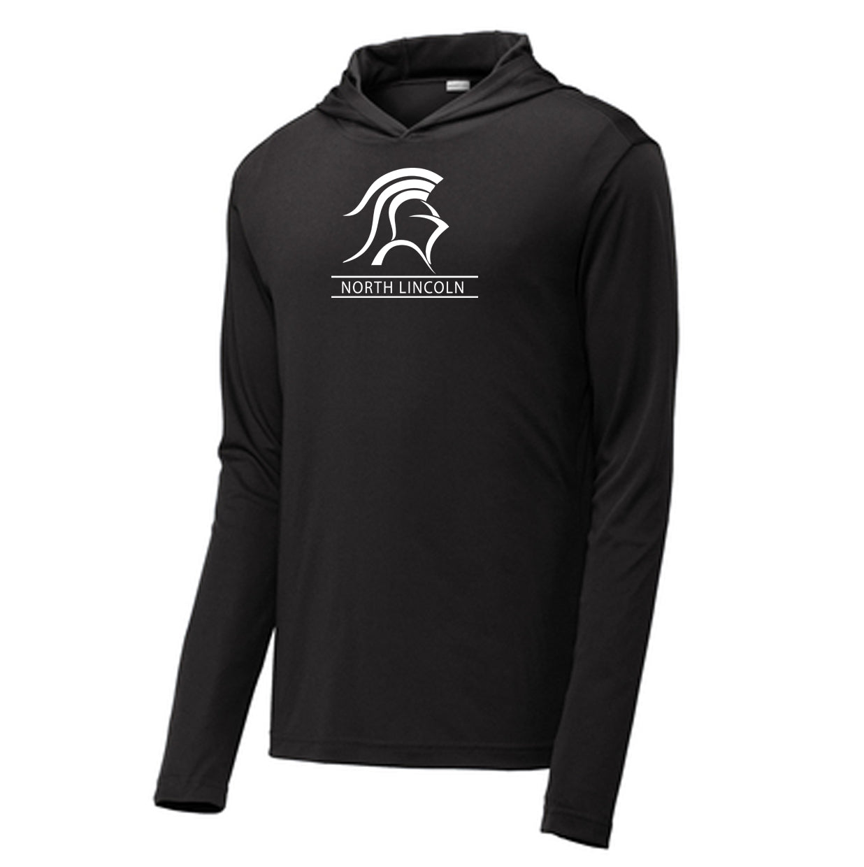 North Lincoln Knights - Performance Long Sleeve Hooded Tee