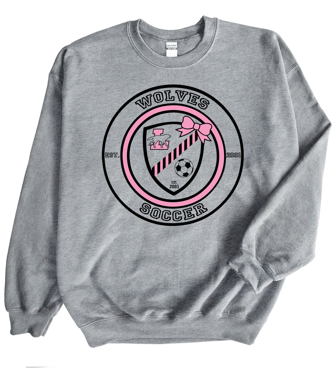 Lincolnton Soccer - Crewneck Sweatshirt