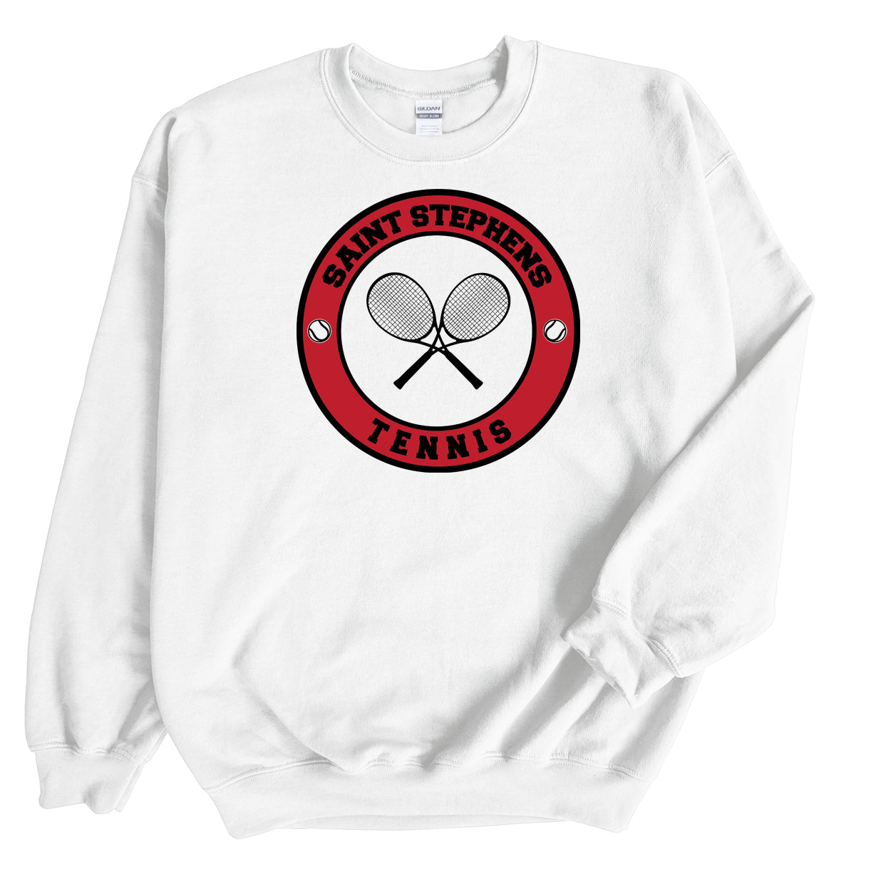 St. Stephens Tennis Seal - Crewneck Sweatshirt