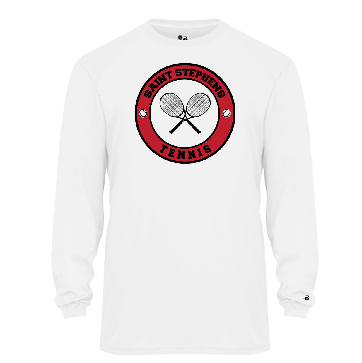 St. Stephens Tennis Seal - Long Sleeve Performance Tee