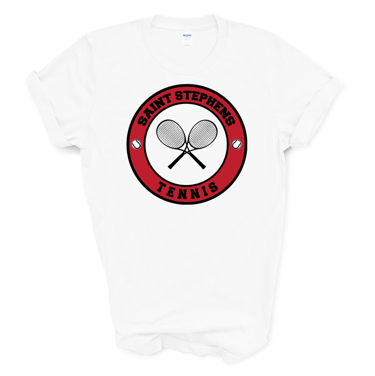 St. Stephens Tennis Seal - Short Sleeve Tee