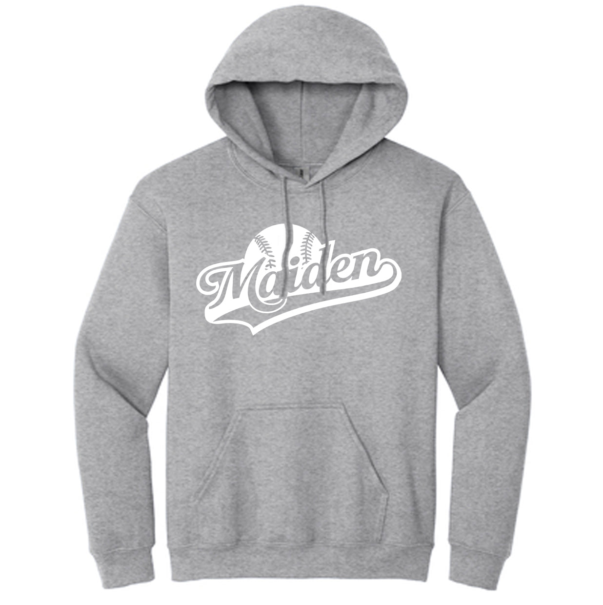 Maiden Cursive Ball - Heavyweight Hoodie