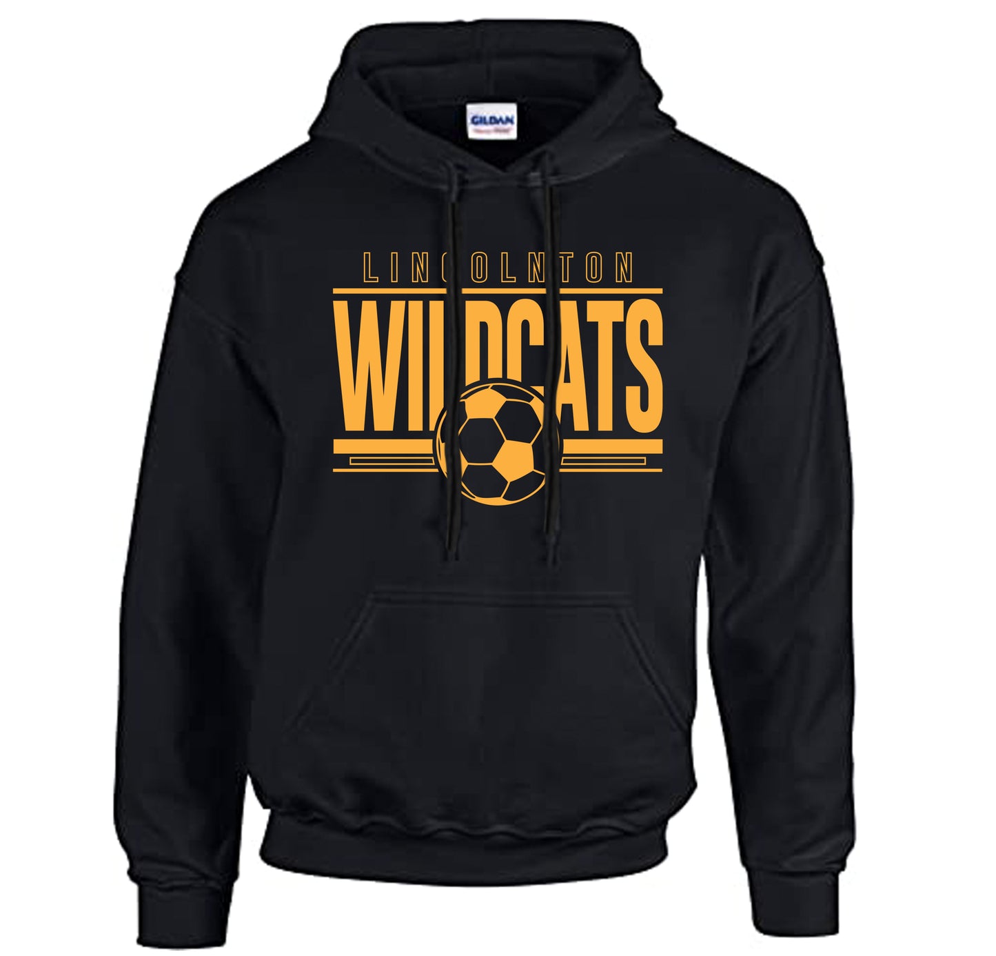 Lincolnton Wildcats Soccer - YOUTH Heavyweight Hoodie