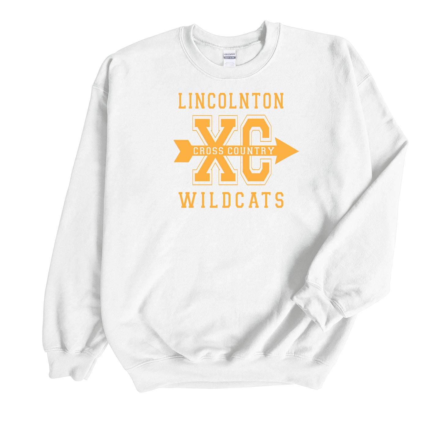 Lincolnton Middle Cross Country - YOUTH Crewneck Sweatshirt