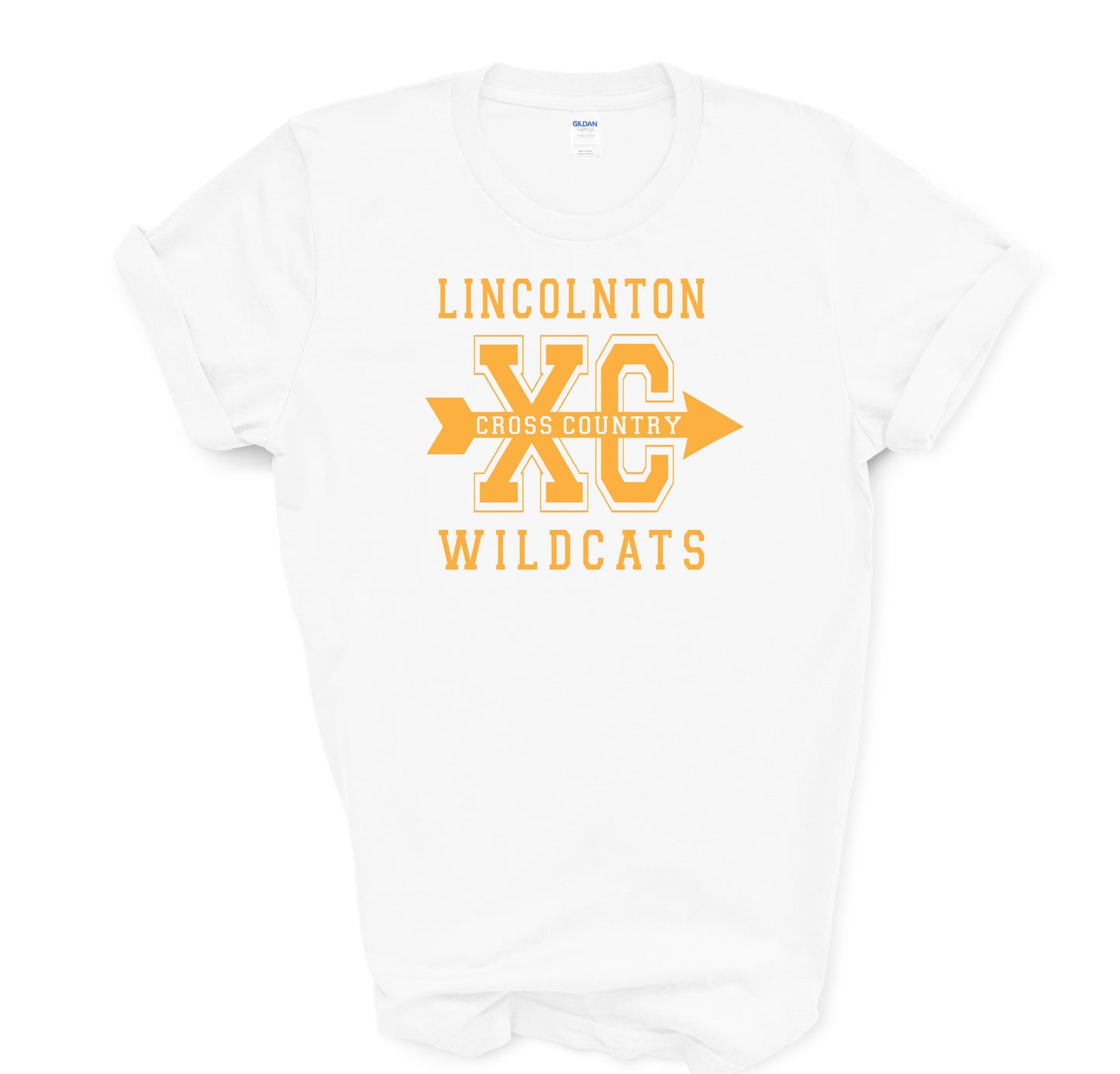 Lincolnton Middle Cross Country - Short Sleeve Tee
