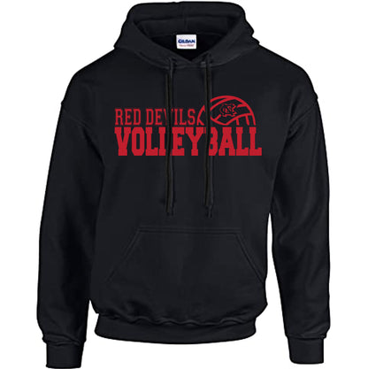 Newton Conover Volleyball Outline - Heavyweight Hoodie