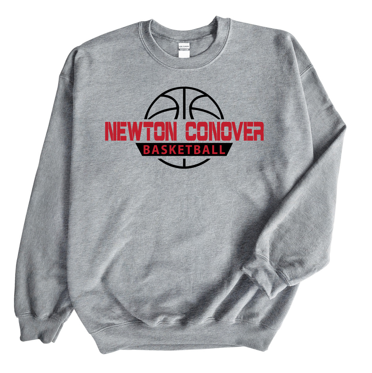 Newton Conover Basketball - Crewneck Sweatshirt
