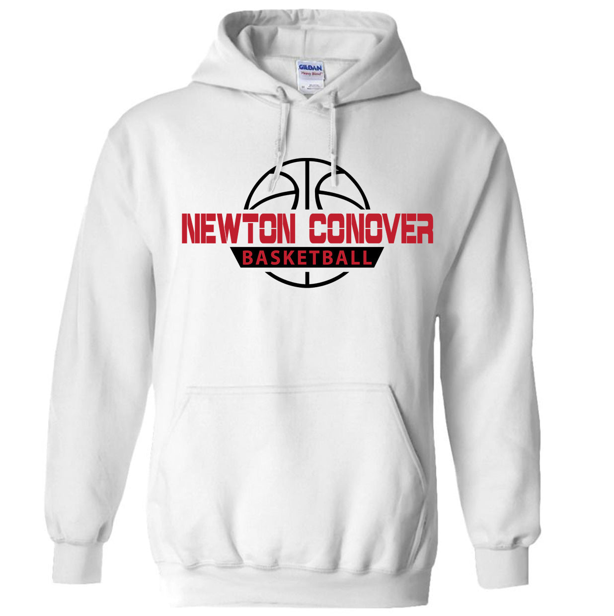 Newton Conover Basketball - Heavyweight Hoodie