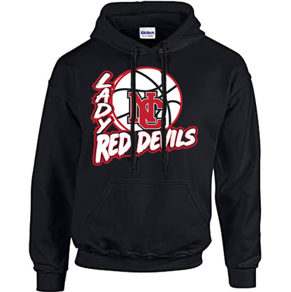 Lady Red Devils Basketball - Heavyweight Hoodie