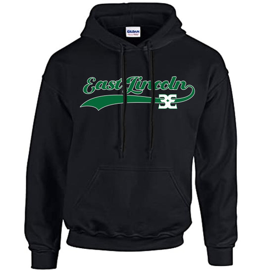 East Lincoln 33 Cursive  - YOUTH Heavyweight Hoodie