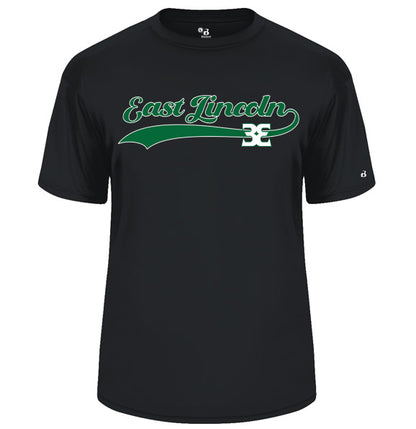 East Lincoln 33 Cursive - Performance Short Sleeve Tee