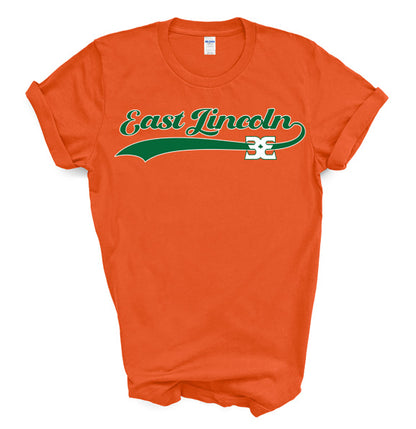 East Lincoln 33 Cursive - PERSONALIZED Youth Short Sleeve Tee