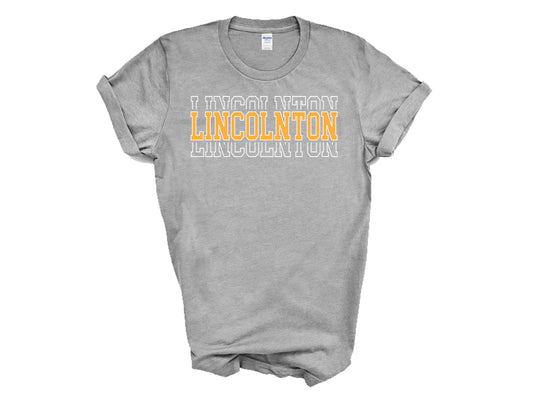 Lincolnton Triple Threat - Short Sleeve Tee