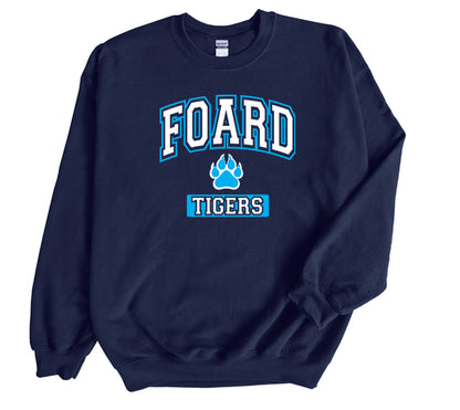 Foard Tigers Arch - Crewneck Sweatshirt