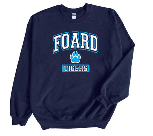 Foard Tigers Arch - Crewneck Sweatshirt