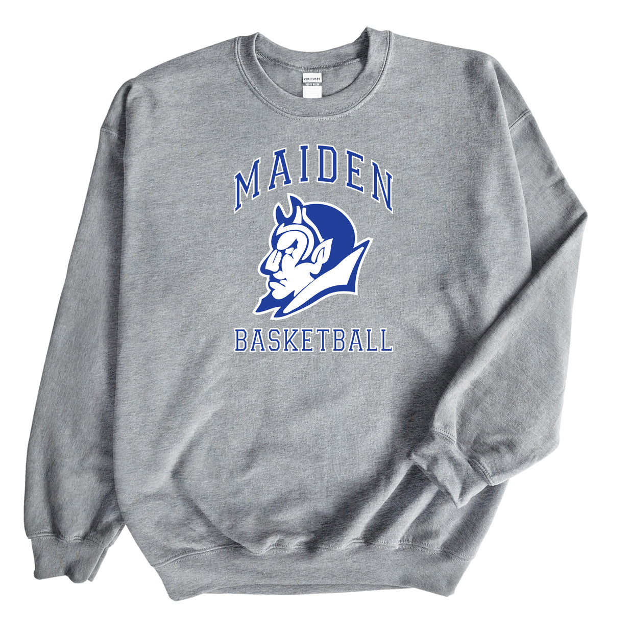 Maiden Basketball Logo - Crewneck Sweatshirt