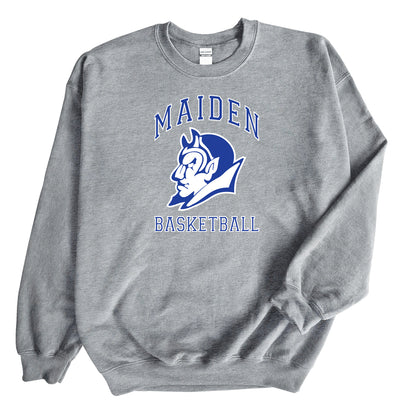 Maiden Basketball Logo - Crewneck Sweatshirt