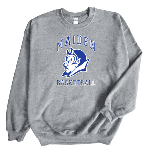 Maiden Basketball Logo - Crewneck Sweatshirt
