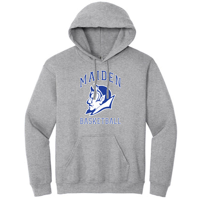 Maiden Basketball Logo - Heavyweight Hoodie