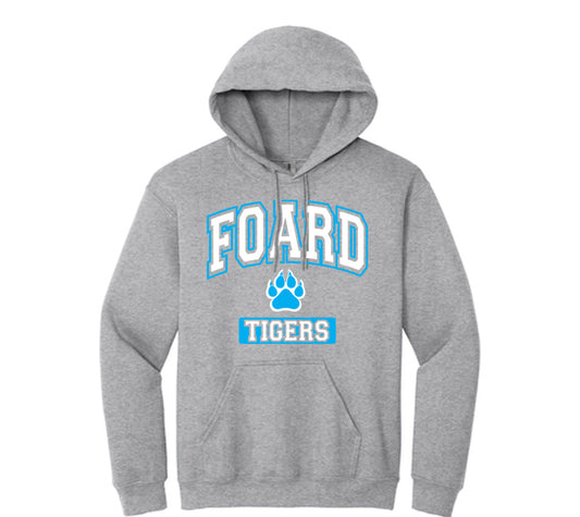 Foard Tigers Arch - Heavyweight Hoodie