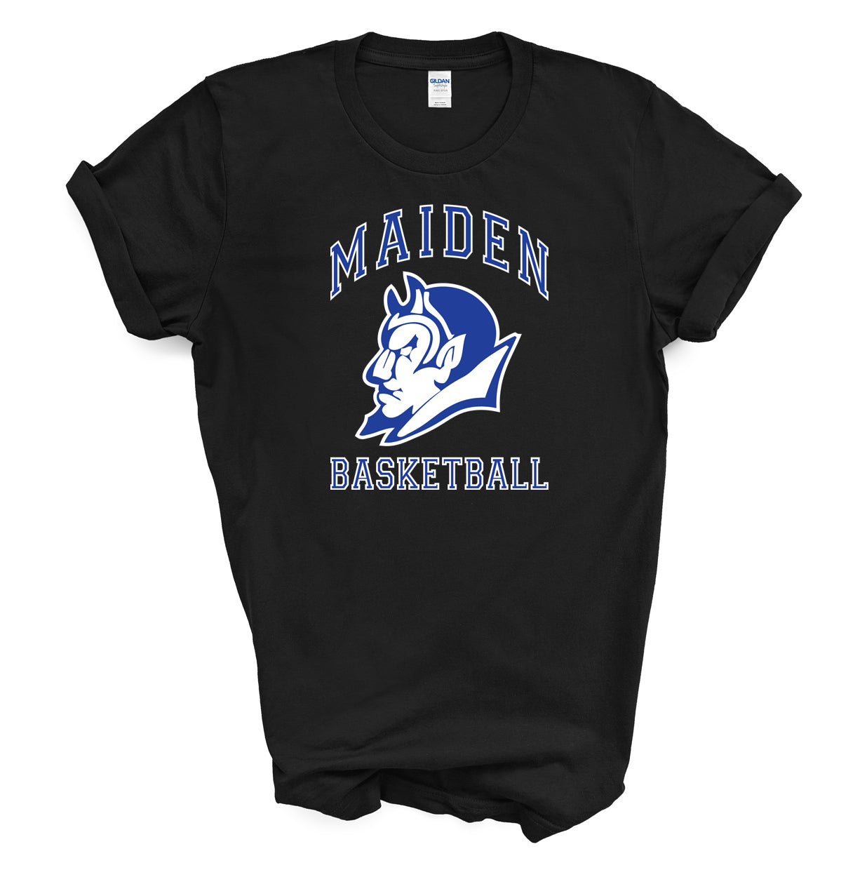 Maiden Basketball Logo - Short Sleeve Tee