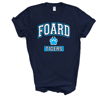 Foard Tigers Arch - Short Sleeve Tee