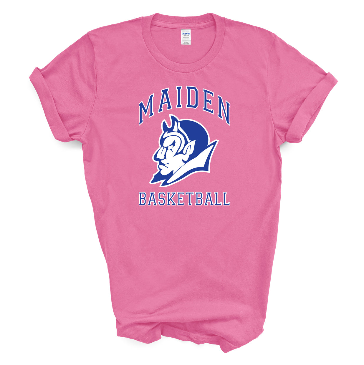 Maiden Basketball Logo - Short Sleeve Tee