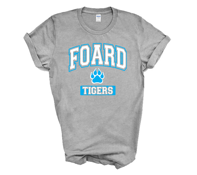 Foard Tigers Arch - Short Sleeve Tee