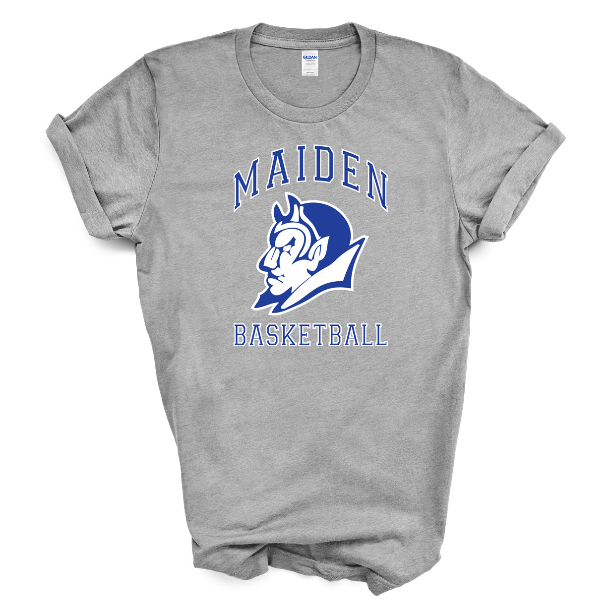 Maiden Basketball Logo - Short Sleeve Tee