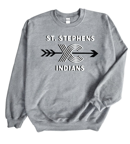 St. Stephens Cross Country - Crewneck Sweatshirt