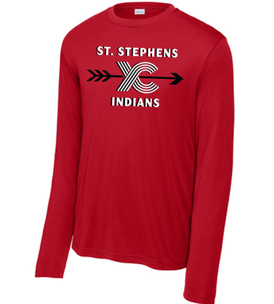 St. Stephens Cross Country - Performance Long Sleeve Tee