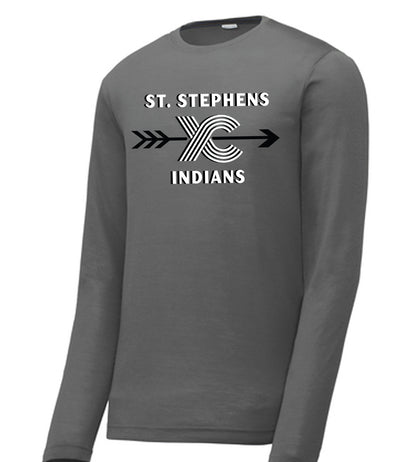 St. Stephens Cross Country - Performance Long Sleeve Tee