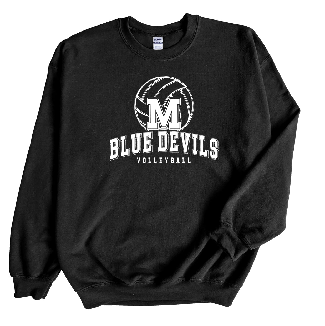 Blue Devil Volleyball - Heavyweight Sweatshirt