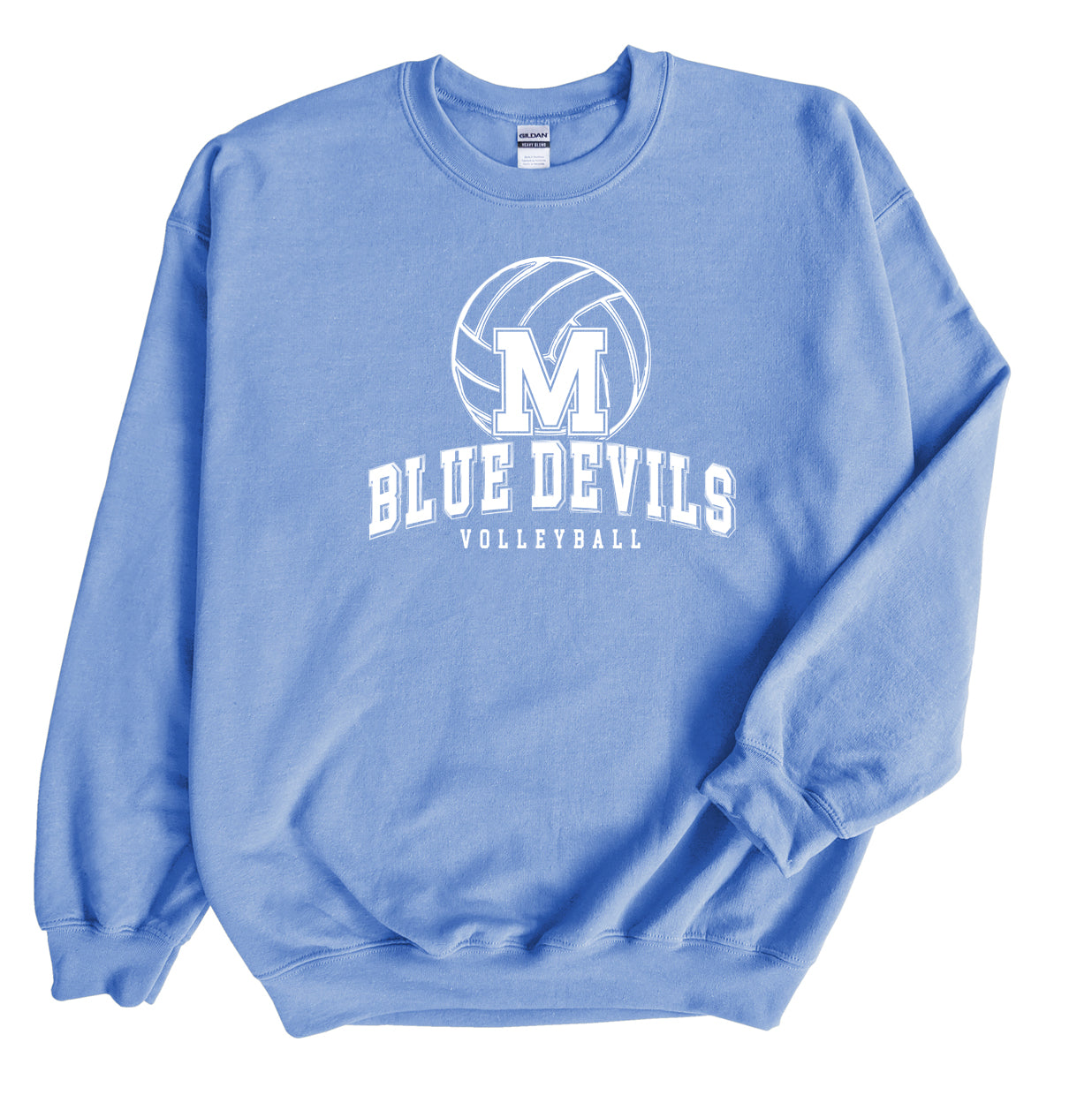 Blue Devil Volleyball - Heavyweight Sweatshirt