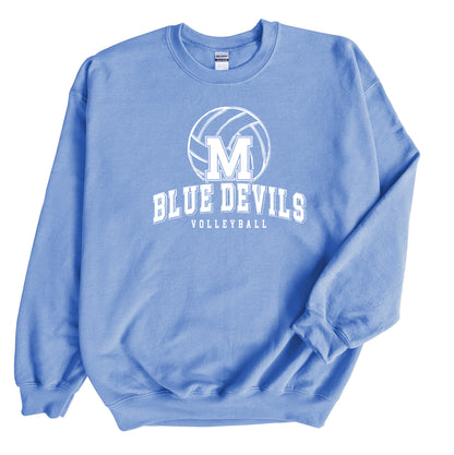 Blue Devil Volleyball - Heavyweight Sweatshirt