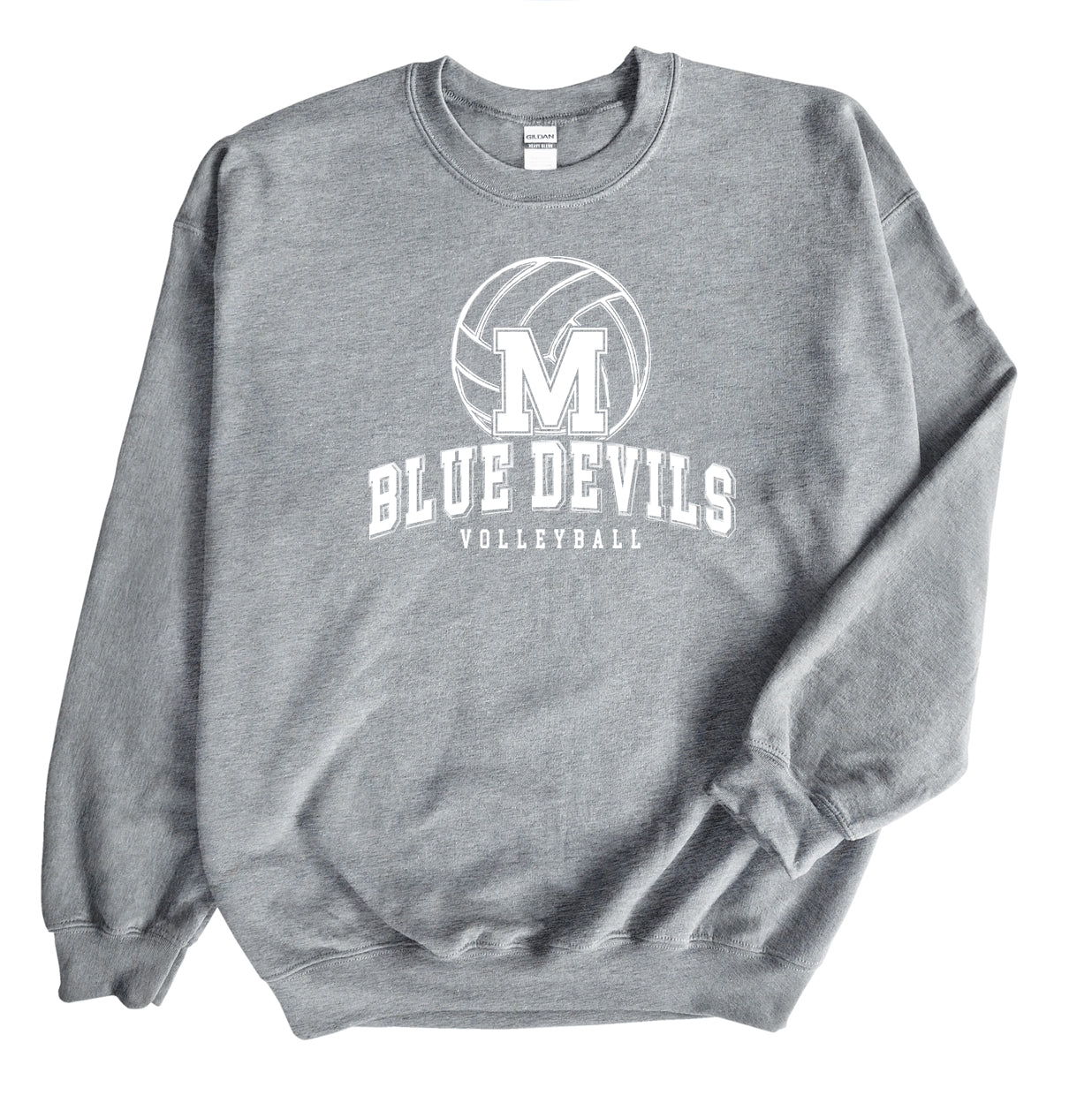 Blue Devil Volleyball - Heavyweight Sweatshirt
